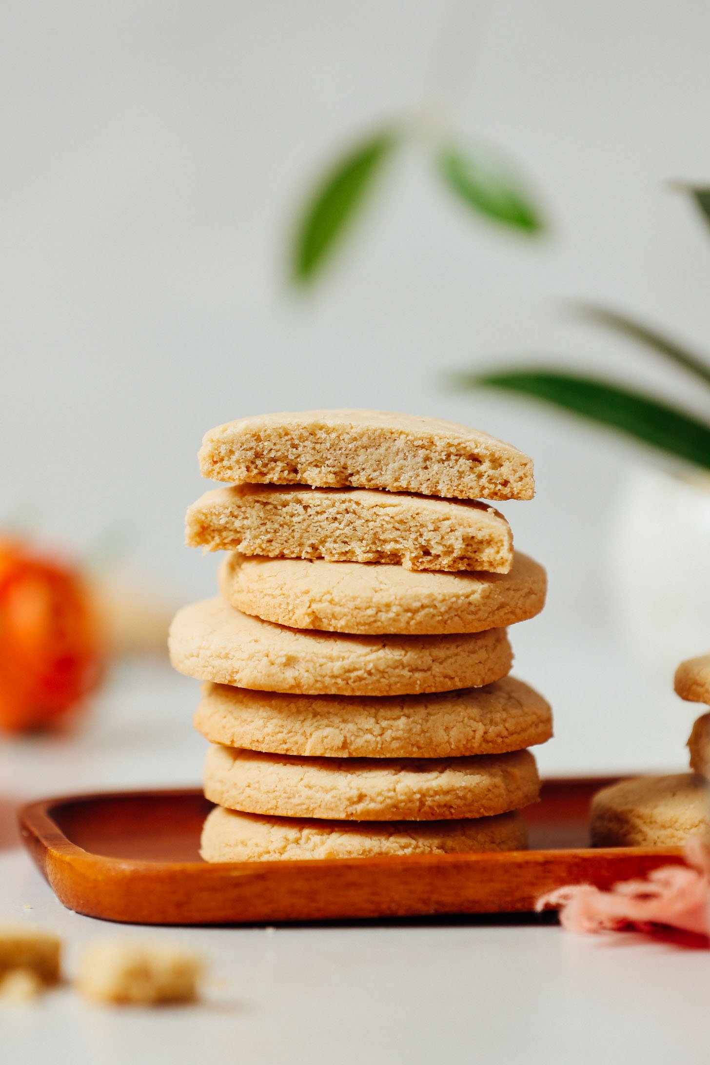 Vegan Gluten-Free Shortbread Cookies (1 Bowl) - featured image