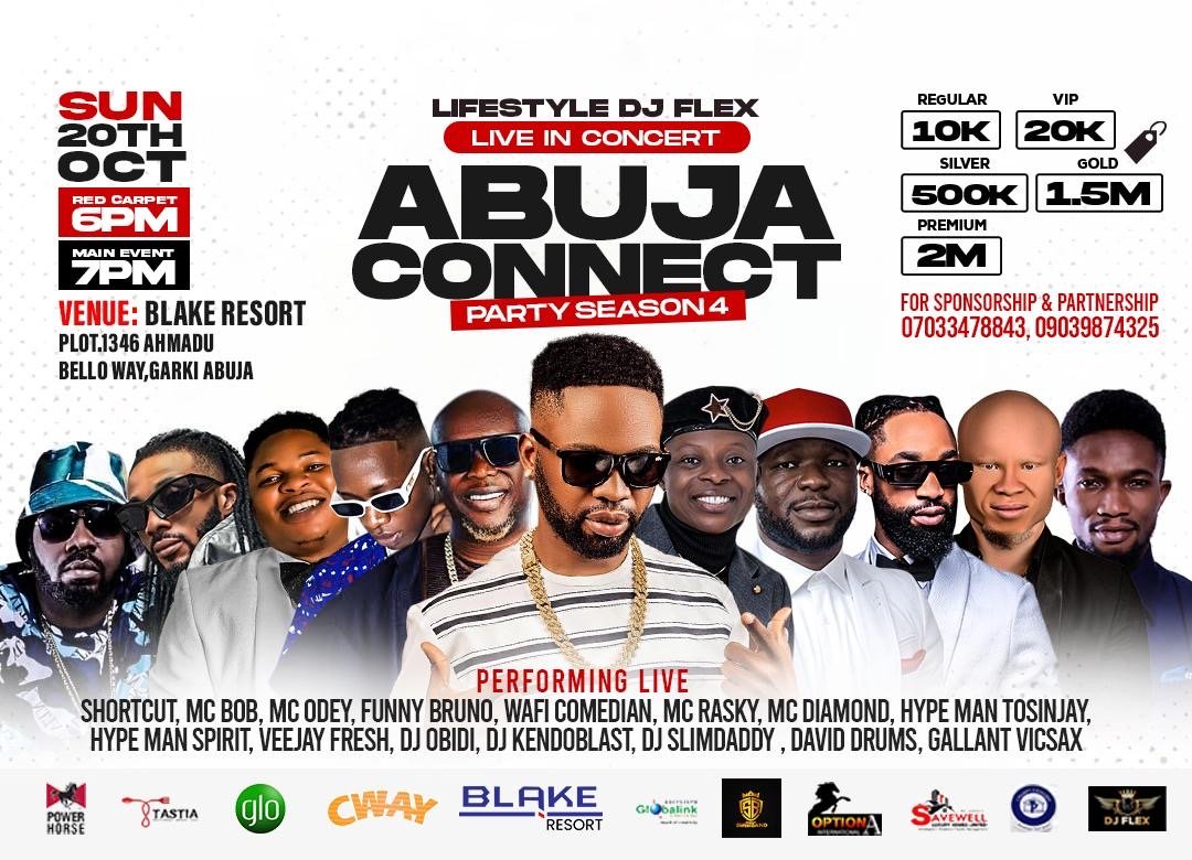 Lifestyle Dj Flex Live In Abuja