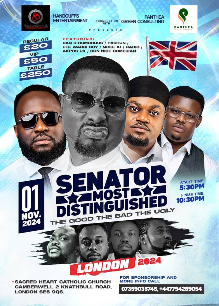 Senator Most Distinguish Uk Tour 2024