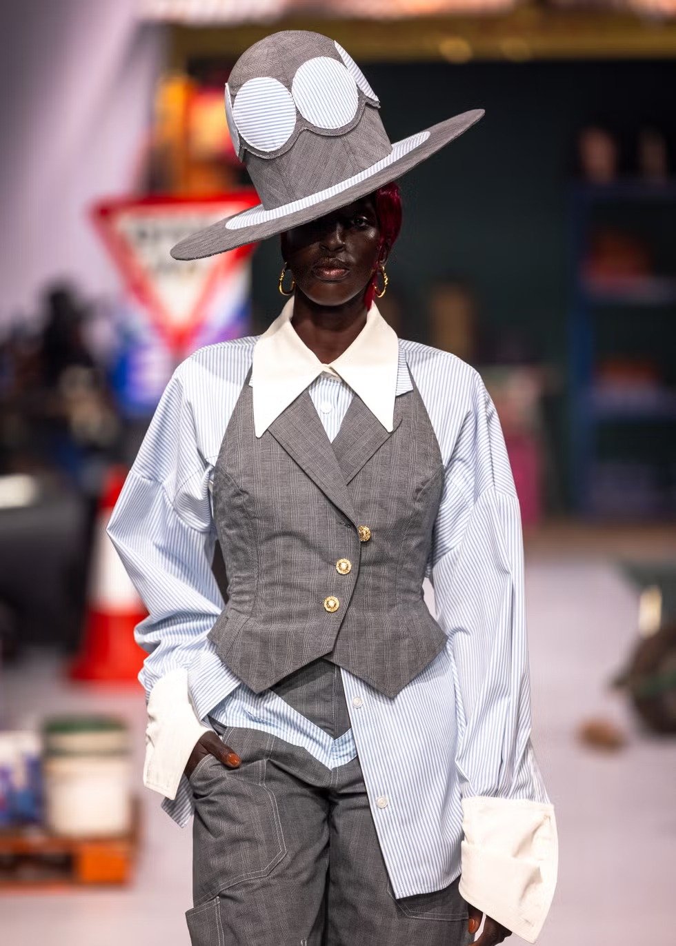 Tolu Coker’s Sophomore London Show Inspired by Ghanaian Street Hawkers - illustration