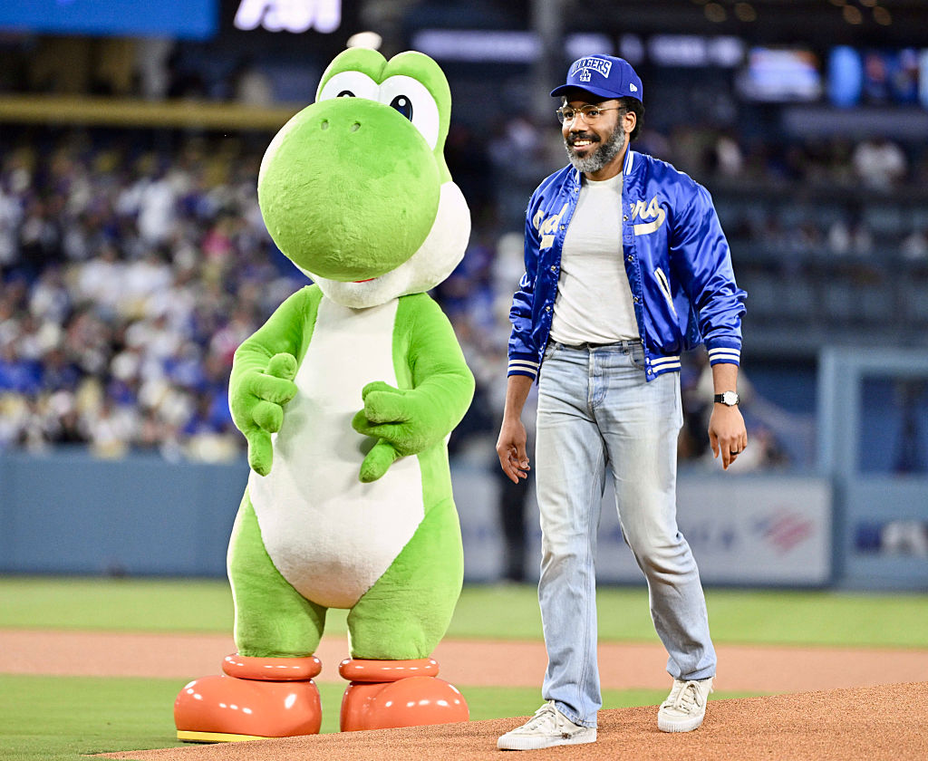 Donald Glover Yoshi Super Mario Galaxy - Lagos Cinema | Goodlife Magazine