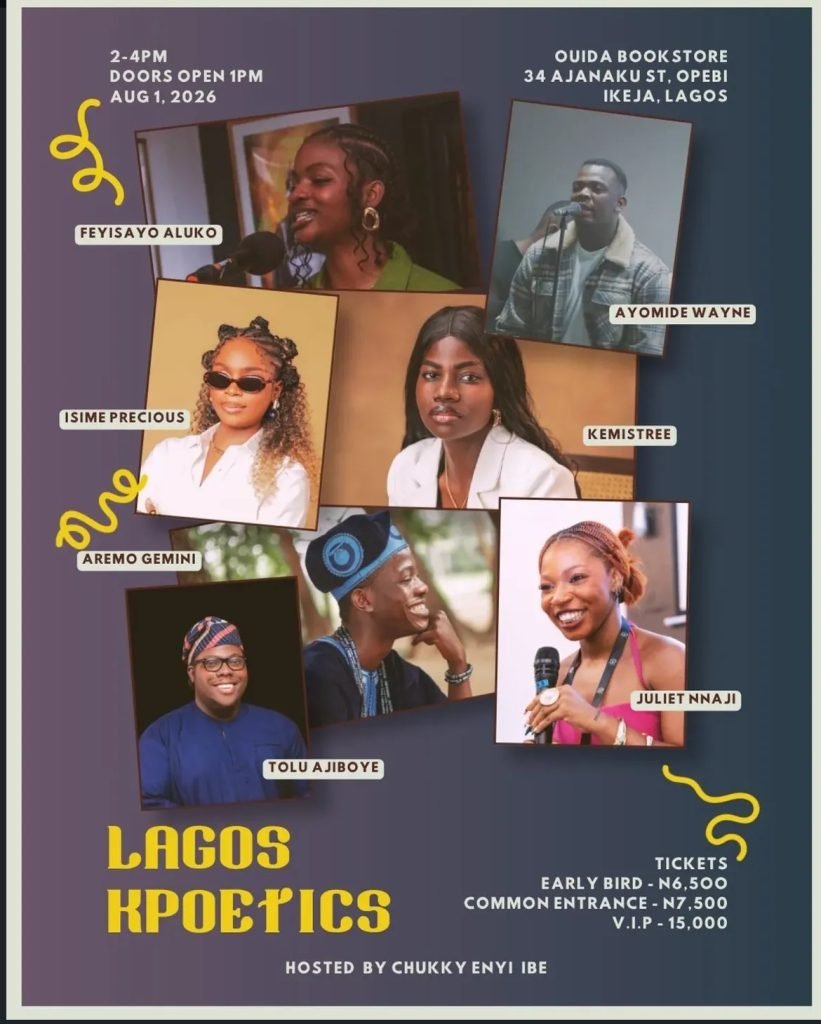 Lagos Kpoetics: Poetry and Spoken Word Event