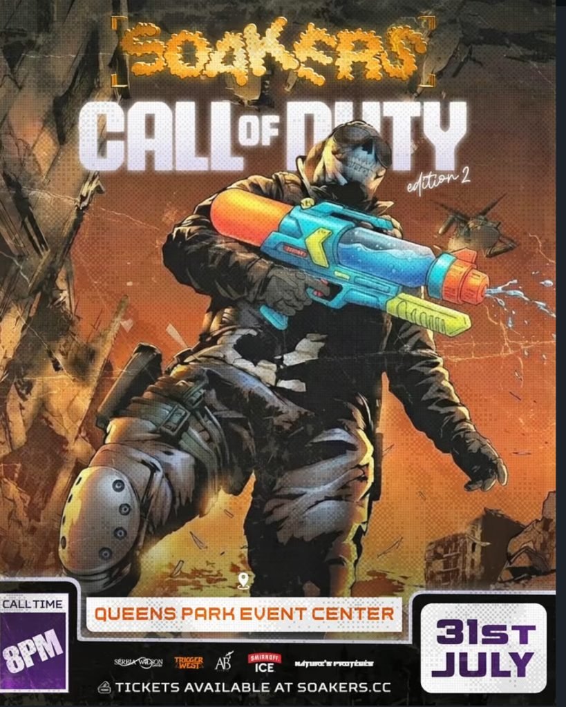 Soakers: Call of Duty Game-Themed Event