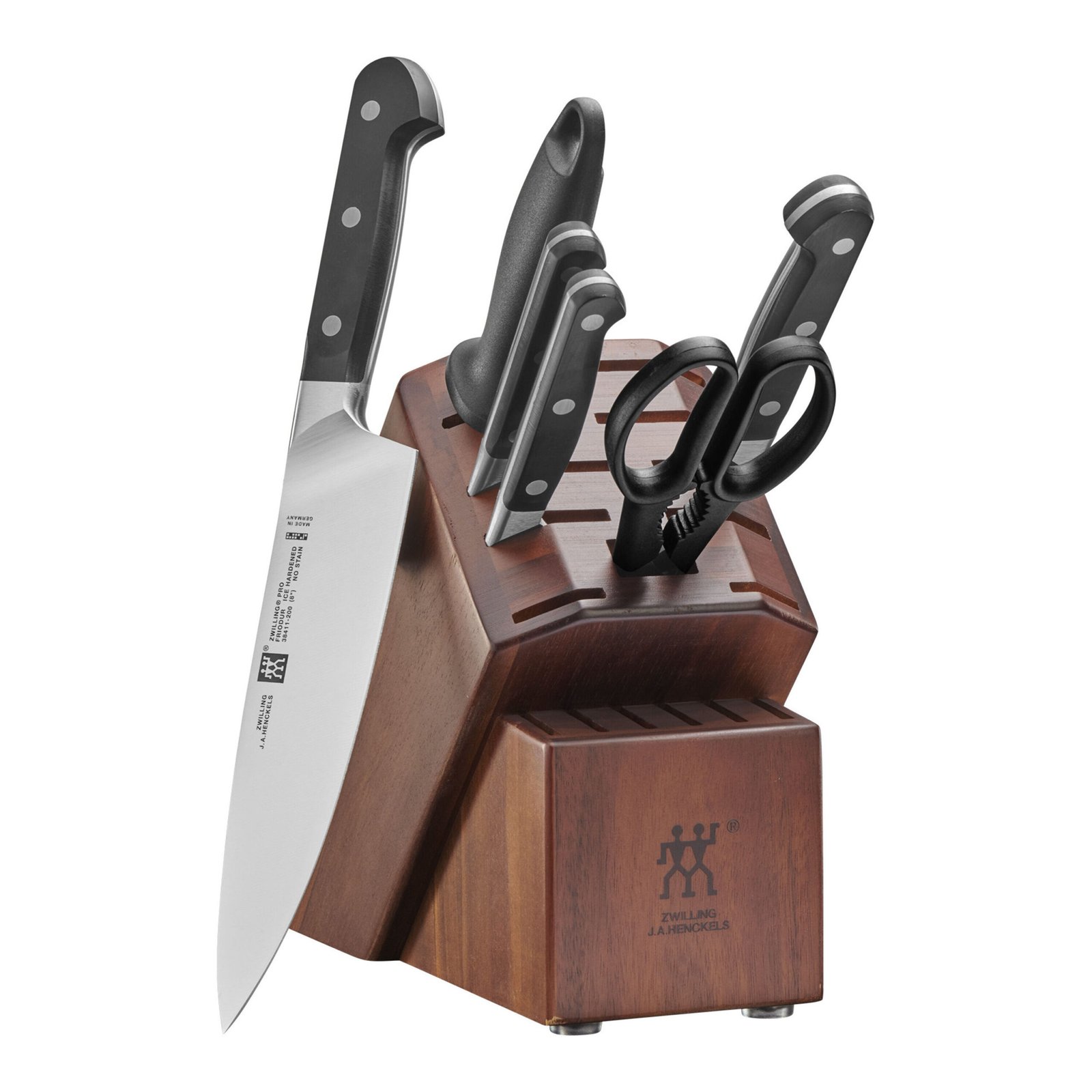 Zwilling Pro Knife Block Set — German Steel That Stays Sharp