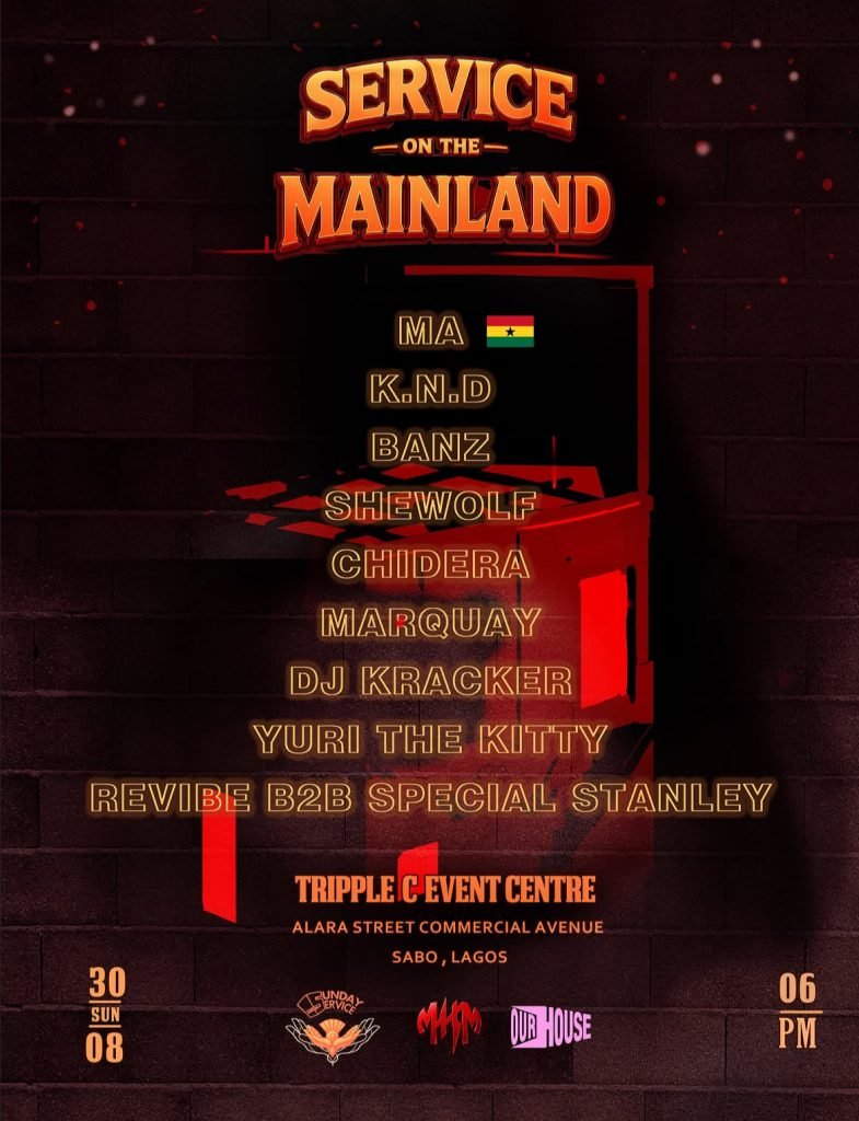 Service on The Mainland: High-Energy Rave Experience
