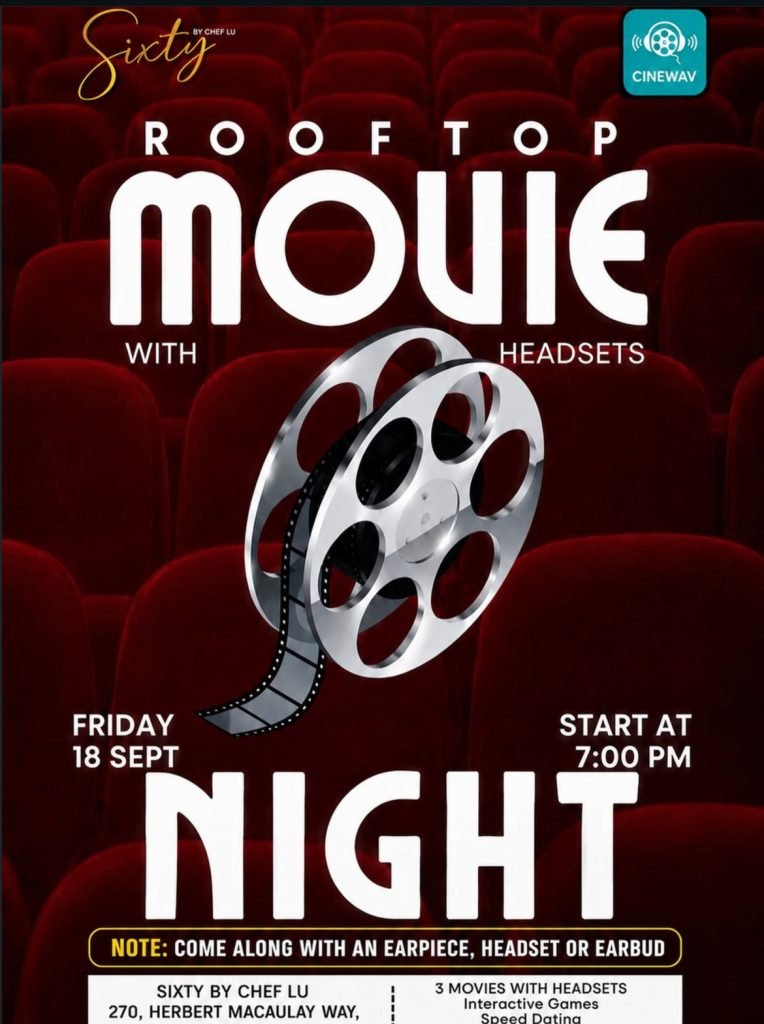 Rooftop Movie Night: A Silent Movie Experience