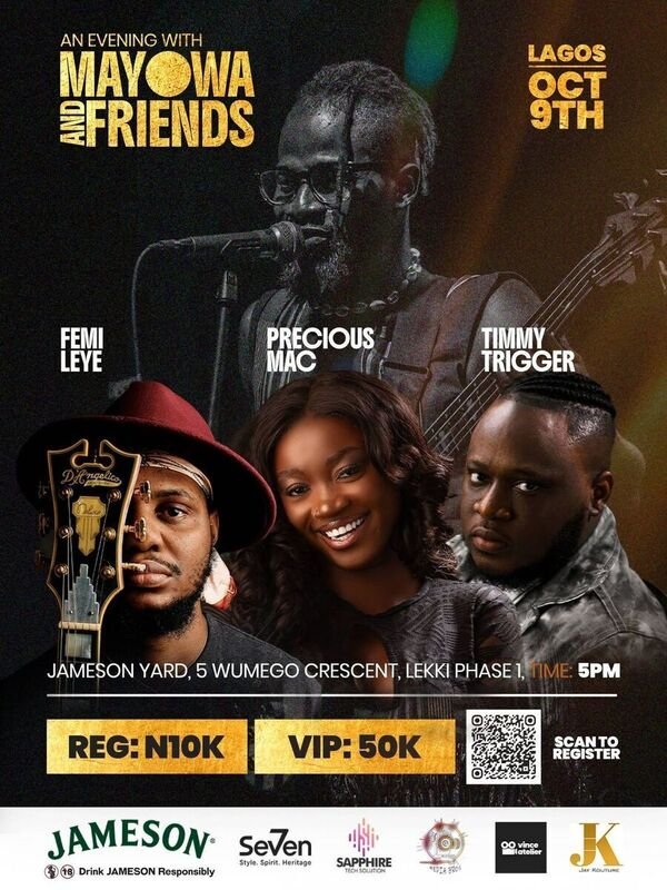An Evening With Mayowa and Friends: A Night of Music and Connection