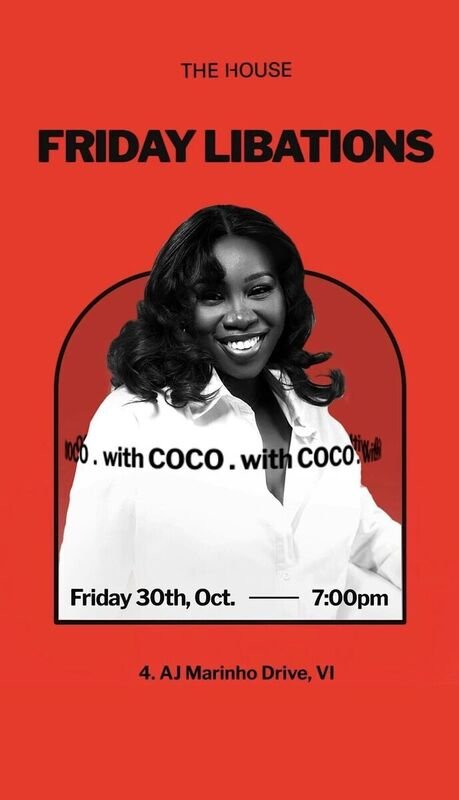 Friday Libations with Coco: An Evening of Vibrant Socializing